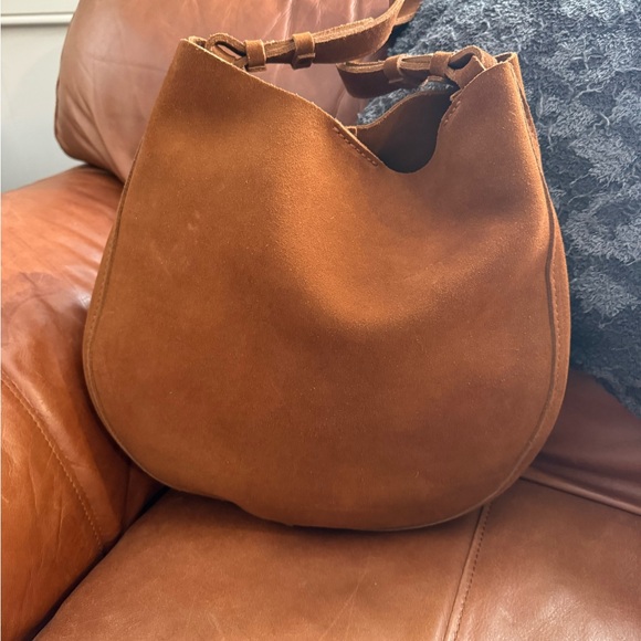 Portland Leather Olivia Bag in Jackson Suede - Picture 2 of 4